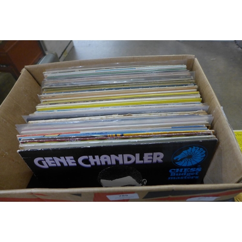 789 - A collection of 1960s LP records including Gene Vincent, Elvis Presley, Joan Baez, etc.