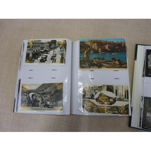 794 - Two albums containing 336 postcards, mid to late 20th Century