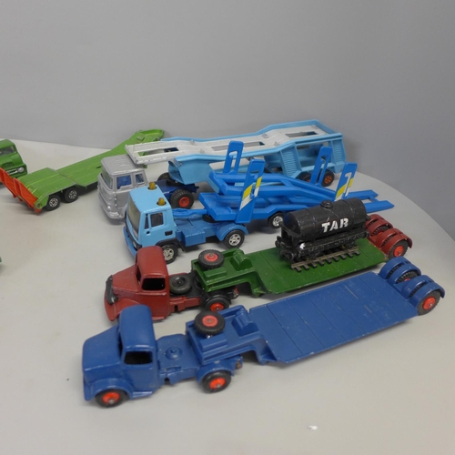 805 - Die-cast model vehicles, Matchbox, Meccano, some restored