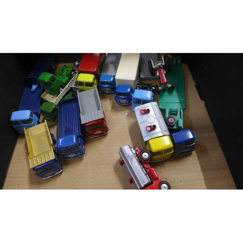 813 - Corgi die-cast model vehicles, repainted