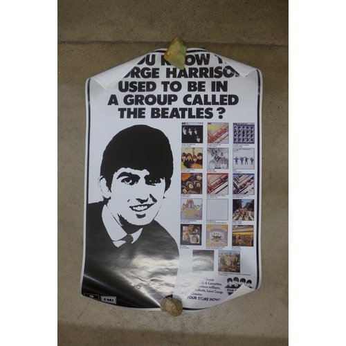 824 - Beatles promotion posters from Parlophone EMI (4)