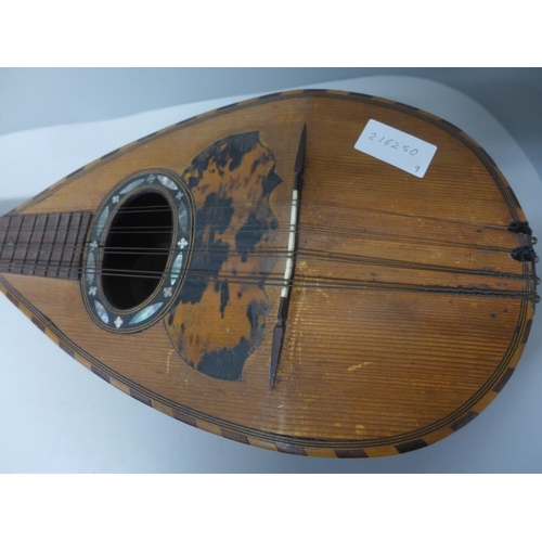 848 - A mandolin, Giuseppe Corsi, Napoli