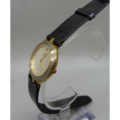 937 - An Aggostino wristwatch with date, boxed