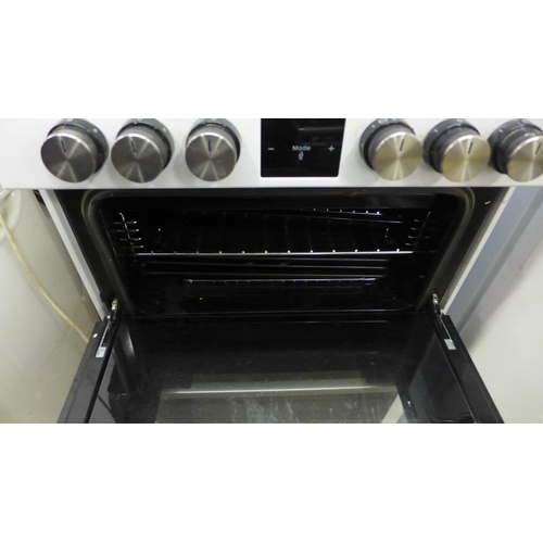 2382 - Kenwood glass top 4 ring/double oven cooker