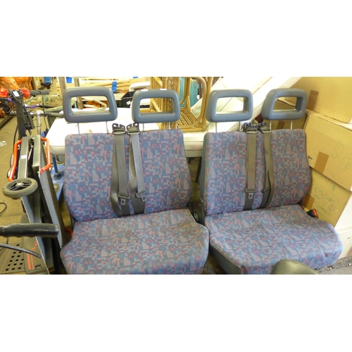 2447 - 2 double seats from Sprinter van