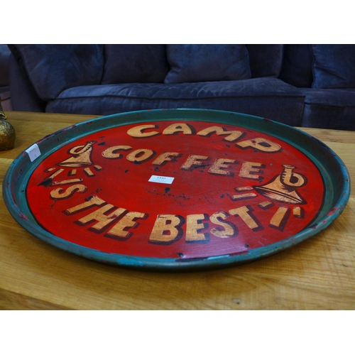 1310 - A Camp Coffee advertisement tray, 2500 * this lot is subject to VAT