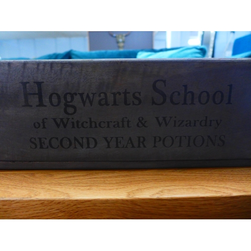 1353 - A Hogwarts School wooden storage crate, BX-013 * this lot is subject to VAT