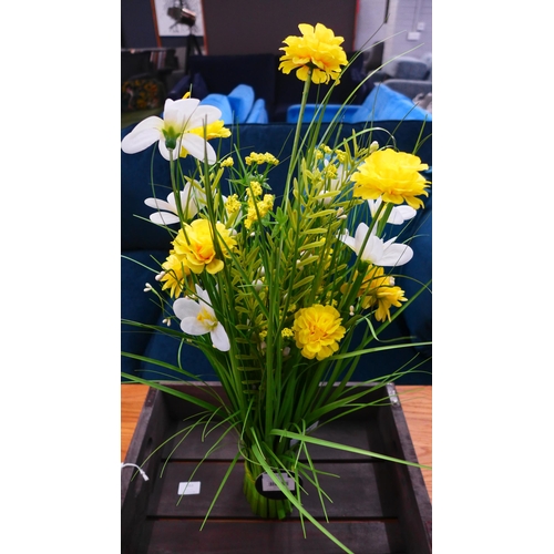 1363 - A floral grass bundle with Freesia, H 100cms (2925518)   #