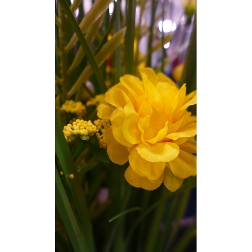 1363 - A floral grass bundle with Freesia, H 100cms (2925518)   #