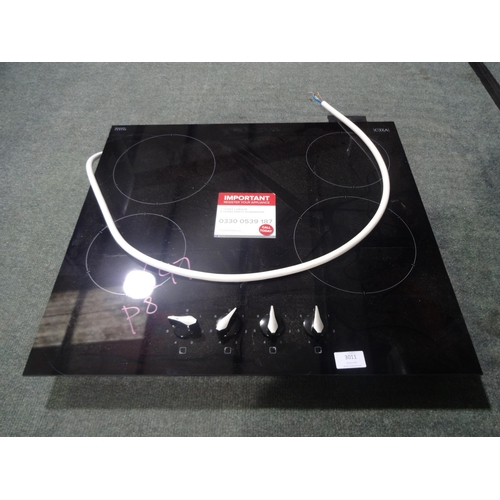 3011 - CDA  Four Zone Ceramic Hob -  H63xW576xD518 - model no HC6312FR , Original RRP £204.17 inc. vat (376... 