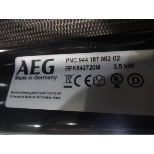 3019 - AEG Pyrolytic Single Oven - H594xW594xD567  - model no BPK842720M , Original RRP £832.5 inc. vat (37... 