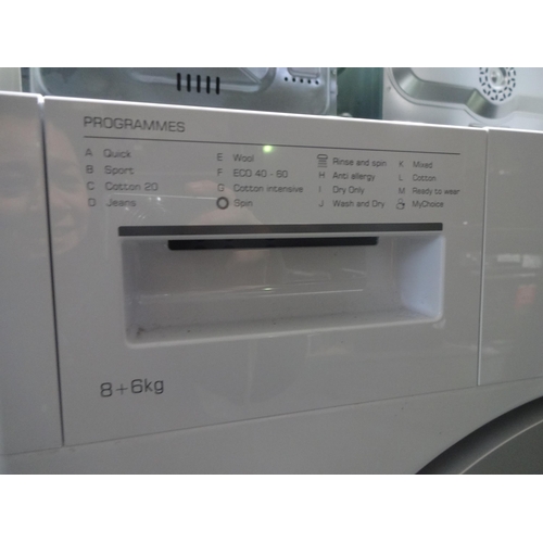 3031 - CDA Fully Integrated Condenser Washer Dryer - 8+6kg H825xW595xD540  - model no CI981 , Original RRP ... 