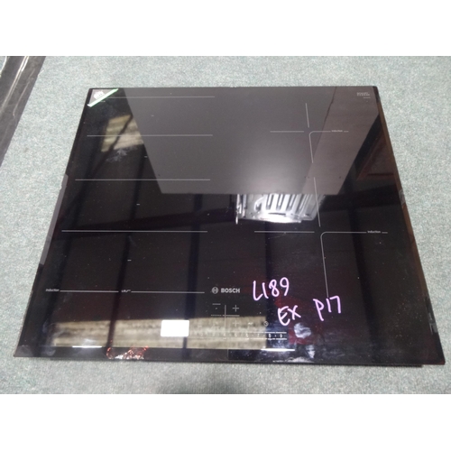 3076 - Bosch Flexinduction 4 Zone Hob *This lot is subject to VAT