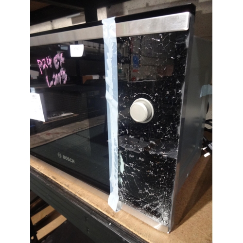 3090 - Bosch Wall Mounted Microwave (213) - Damaged Control Panel *This lot is subject to VAT