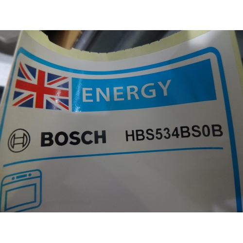 3095 - Bosch Serie 4 Single Oven - H595xW594xD548  - model no HBS534BS0B , Original RRP £357.5 inc. vat (37... 