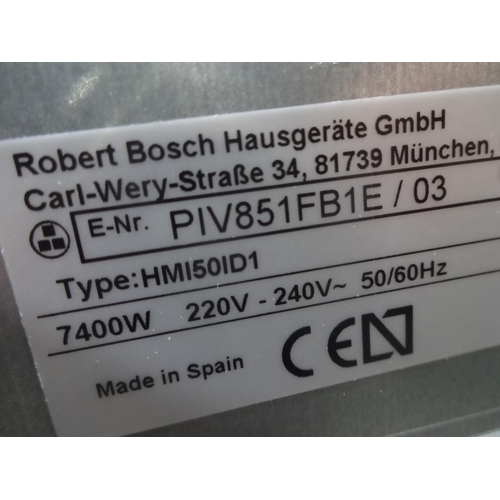 3128 - Bosch FlexInduction 5 Zone Hob (381-117) * This lot is subject to VAT