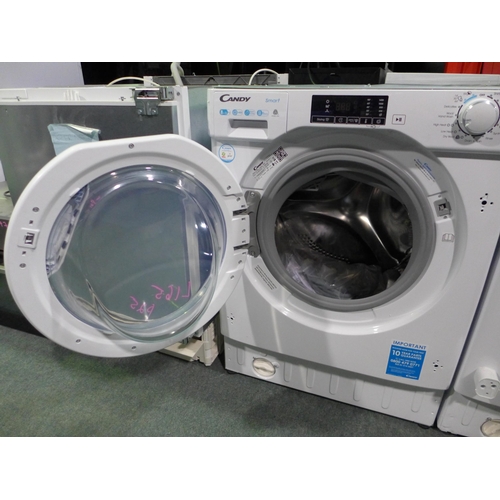 3167 - Candy Integrated Washing Machine (376-165 )  * This lot is subject to vat