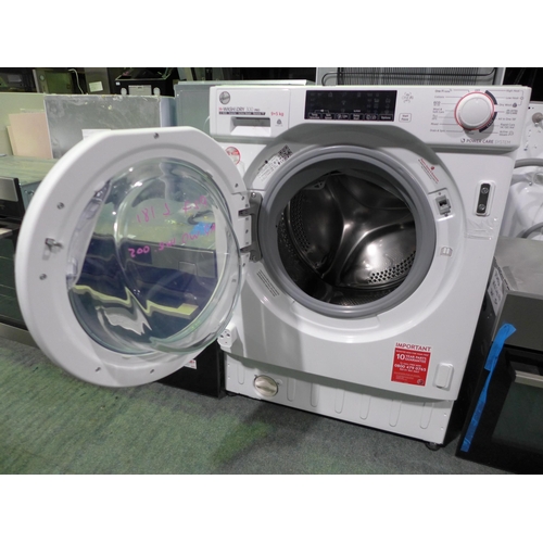 3170 - Hoover Integrated H Wash/Dry 300 Pro Washer Dryer (9kg) - H820xW600xD525  - model no HBDOS 695TME , ... 