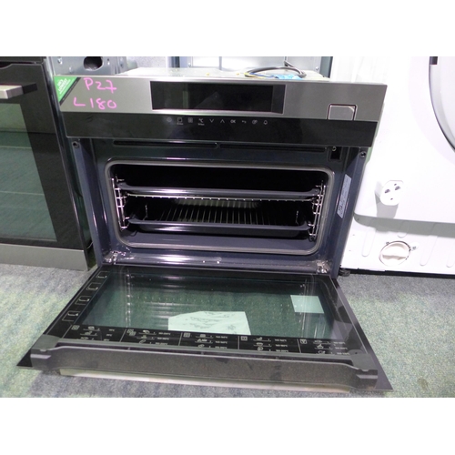 3171 - AEG Single Compact Oven With Steam -  H455xW594xD567 - model no KSK782220M , Original RRP £899.17 in... 