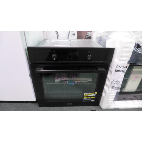 3179 - Zanussi Single Oven - H594xW594xD568  - model no ZOCND7K1 , Original RRP £324.17 inc. vat (376-40 ) ... 