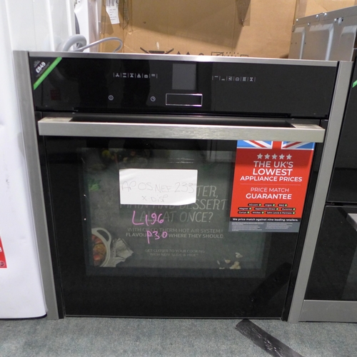 3182 - Neff Single Multifunction Oven - Stainless Steel - Slide & Hide - model no B47CR32N0B , Original RRP... 