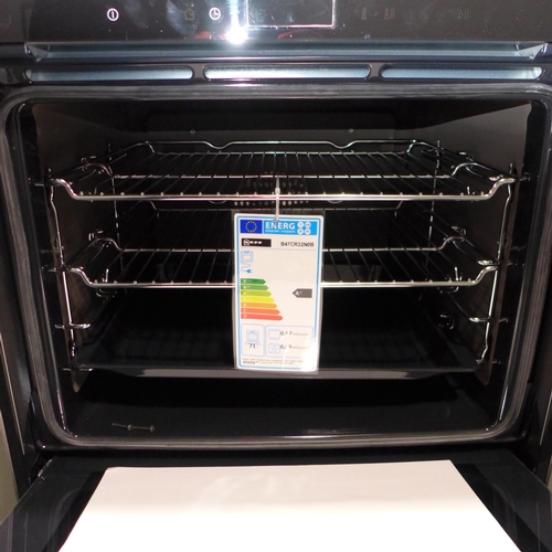 3182 - Neff Single Multifunction Oven - Stainless Steel - Slide & Hide - model no B47CR32N0B , Original RRP... 