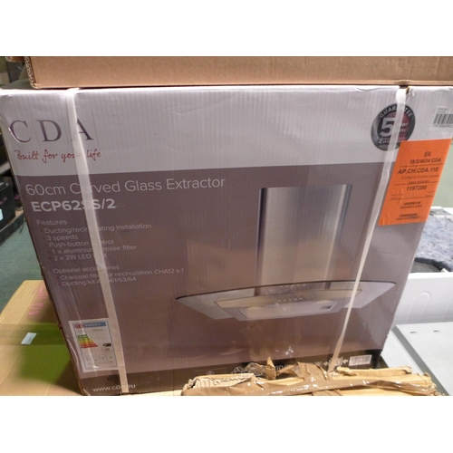 3189 - AEG Chimney Cooker Hood - 1772xW540xD549   - model no DKB4950M , Original RRP £290.83 inc. vat (376-... 