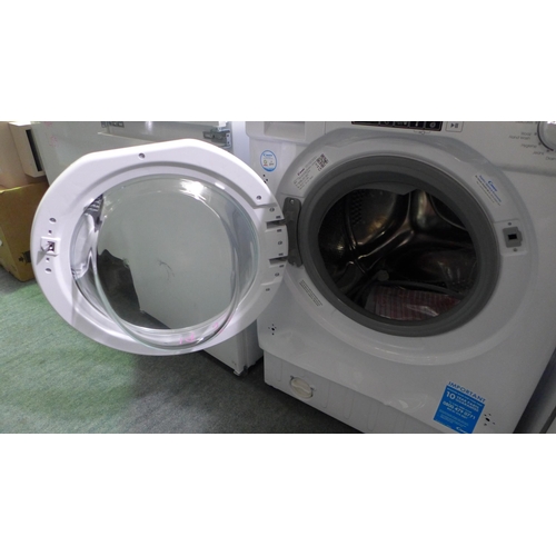 3194 - Candy Integrated Washing Machine (9kg) - H820xW600xD525  - model no CBW 49D1E , Original RRP £340.83... 