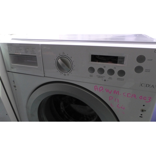 3201 - CDA Fully Integrated Washer (6kg) - H825xW595xD540  - model no CI361 , Original RRP £375 inc. vat (3... 