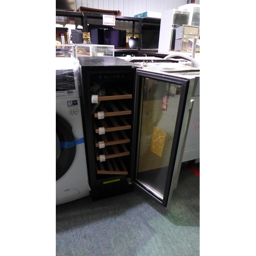 3203 - Viceroy Under Counter Wine Cooler - H870xW295xD570  - model no WRWC30BK , Original RRP £332.5 inc. v... 