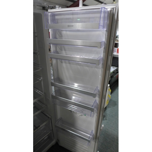 3212 - Neff Built in Tower Fridge - H1772xW558xD545  - model no KI1813FE0G , Original RRP £874.16 inc. vat ... 