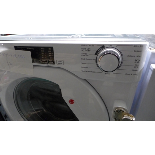 3221 - Hoover H Wash 300 Pro washing machine - * This lot is subject to vat