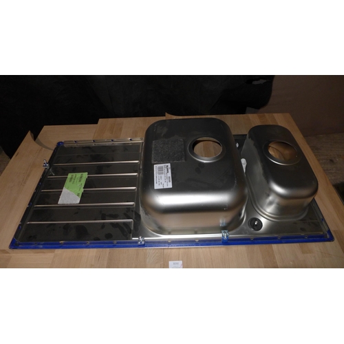 3224 - 1.5 stainless steel sink -* This lot is subject to vat