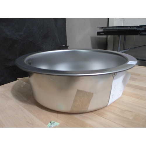 3229 - 450mm Installation Round Stainless Steel Sink - model no.:- 1008987, original RRP £25 inc. VAT (381-... 