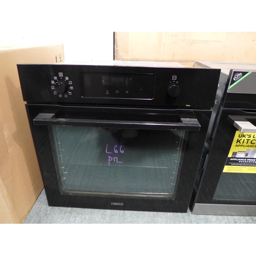 3239 - Zanussi Single Pyrolytic Oven (H589xW594xD568) - model no.:- ZOPNX6K2, original RRP £349.17 inc. VAT... 