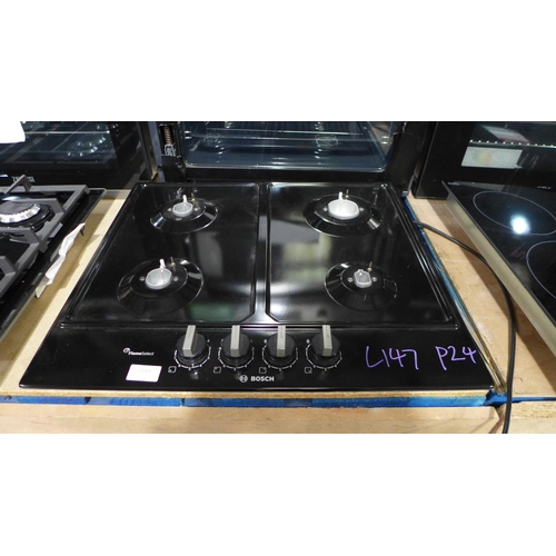 3249 - Bosch 520 Gas 4 Burner Hob With Flameselect (H45xW582xD) - model no.:- PCP6A6B90, original RRP £237.... 