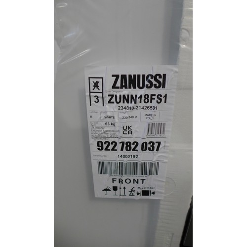 3278 - Zanussi Integrated Tower Frost-Free Freezer (H1772xW548xD549) - model:- ZUNN18FS1, RRP £657.50 inc. ... 