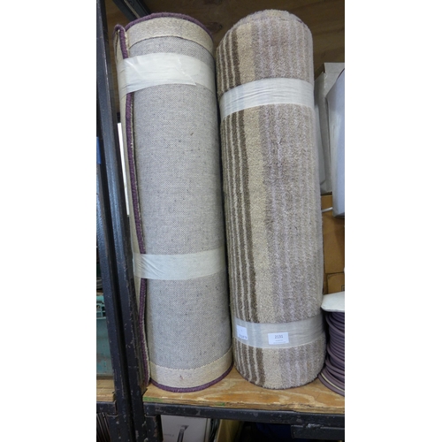 2131 - 3 handmade John Lewis hall runner carpets, approx 8ft x 2ft 4