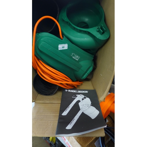 2147 - Black and Decker garden vac-blower in box