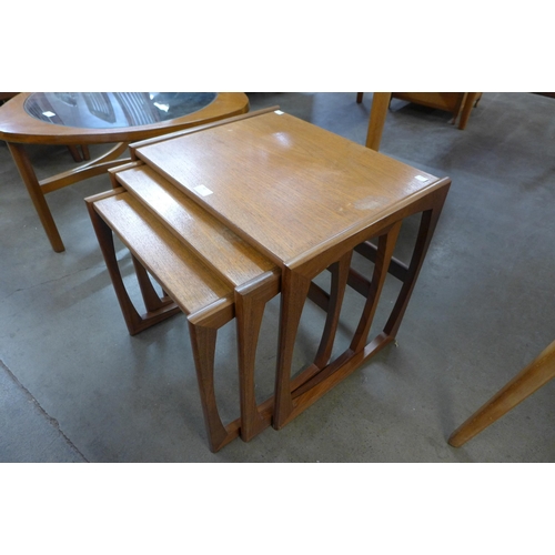 40 - A G-Plan Quadrille teak nest of tables