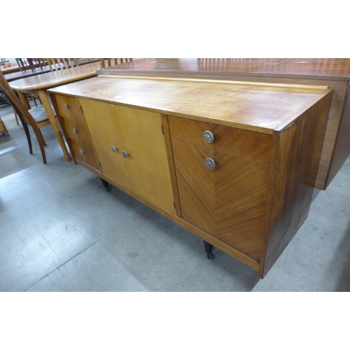 72 - A walnut sideboard