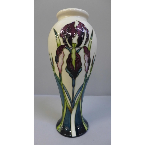 604 - A Moorcroft vase, Antheia No. 735, designed by Nicola Slaney, 21cm