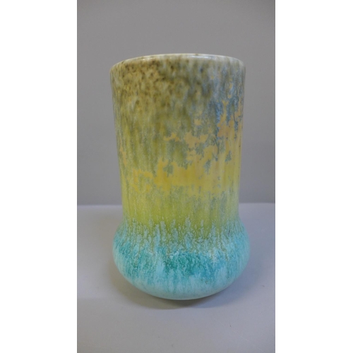 610 - A Ruskin vase, 15cm