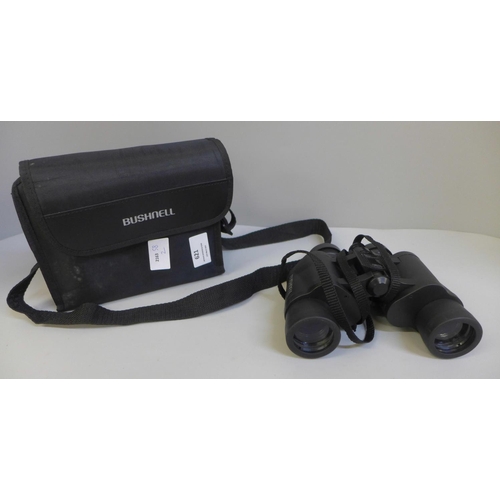 621 - A pair of Bushnell 7x35 binoculars, with soft case