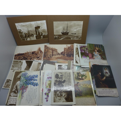 668 - Edwardian and later postcards