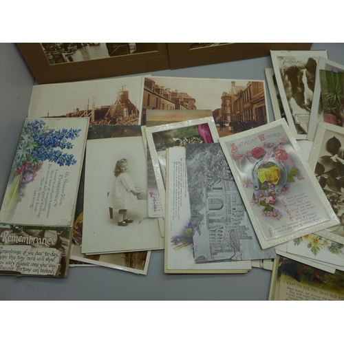 668 - Edwardian and later postcards