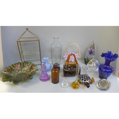 681 - A collection of glass including Carnival and Caithness