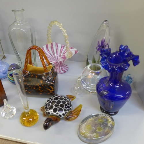 681 - A collection of glass including Carnival and Caithness