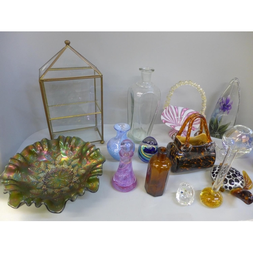 681 - A collection of glass including Carnival and Caithness