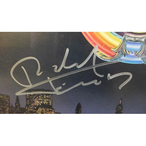 730 - A signed ELO LP record sleeve